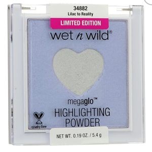 💜Limited Edition Wet N Wild MegaGlo Highlighter Lilac to reality NWT! STUNNING!